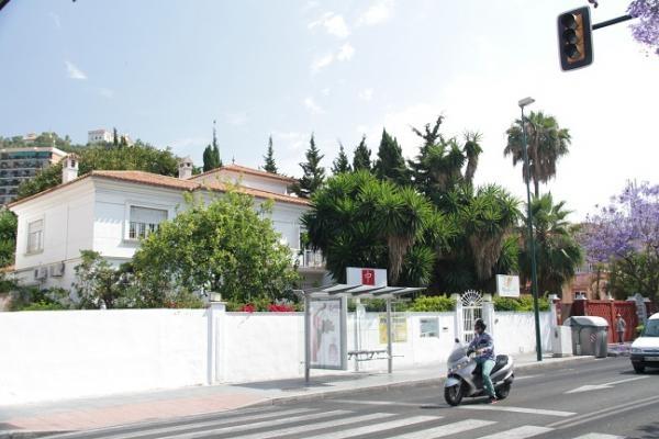 Школа испанского языка в Малаге, Испания. Вид с улицы