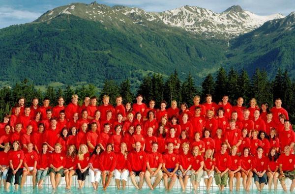 Каникулы в Швейцарии. Camp “Montana”. Команда воспитателей и вожатых.