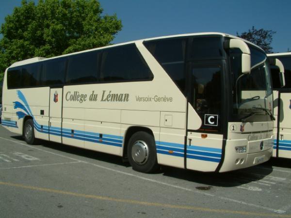 Европейские летние школы. College Du Leman. Школьный автобус.