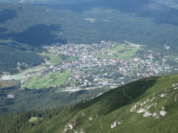 Летние программы в Австрии. Вид на Seefeld с высоты