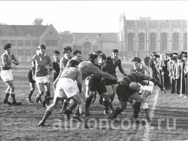 Cheltenham College, игра в регби. 1960-е годы