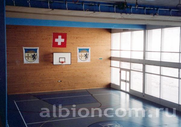 Образование в Швейцарии. Колледж Beau Soleil. Спортивный зал