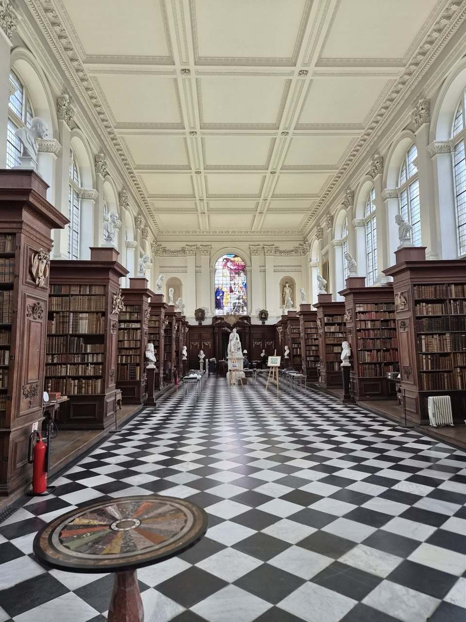 Trinity College_библиотека Wren_3