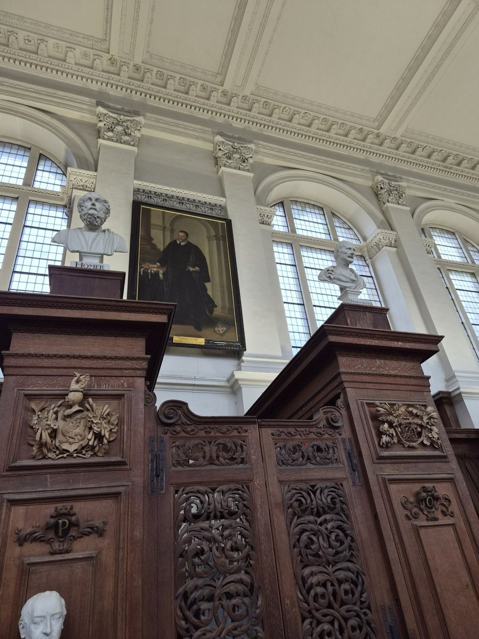Trinity College_библиотека Wren_4