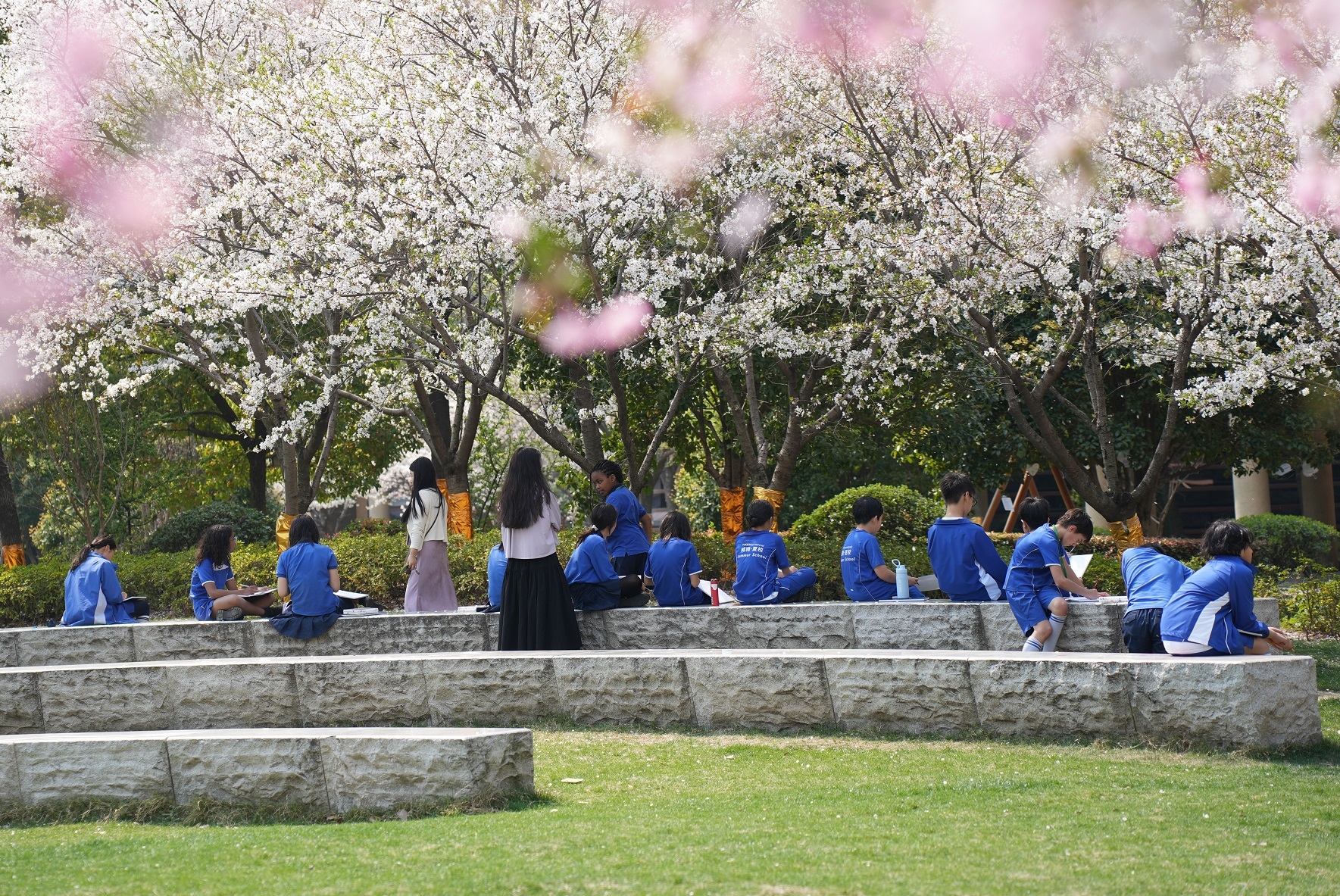 Ученики частной школы Wycombe Abbey Changzhou