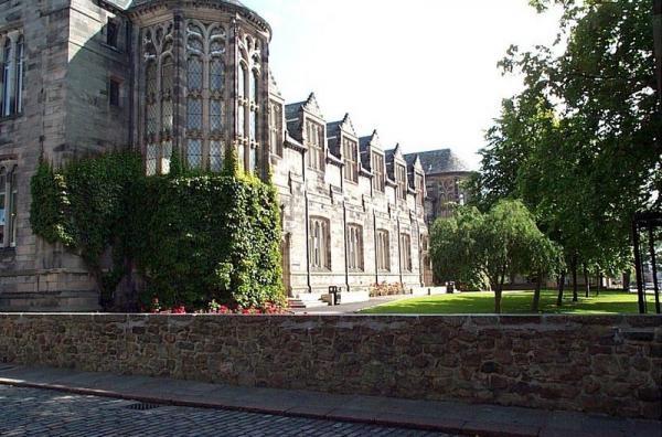 University of Aberdeen. Здание университетского колледжа New King's College