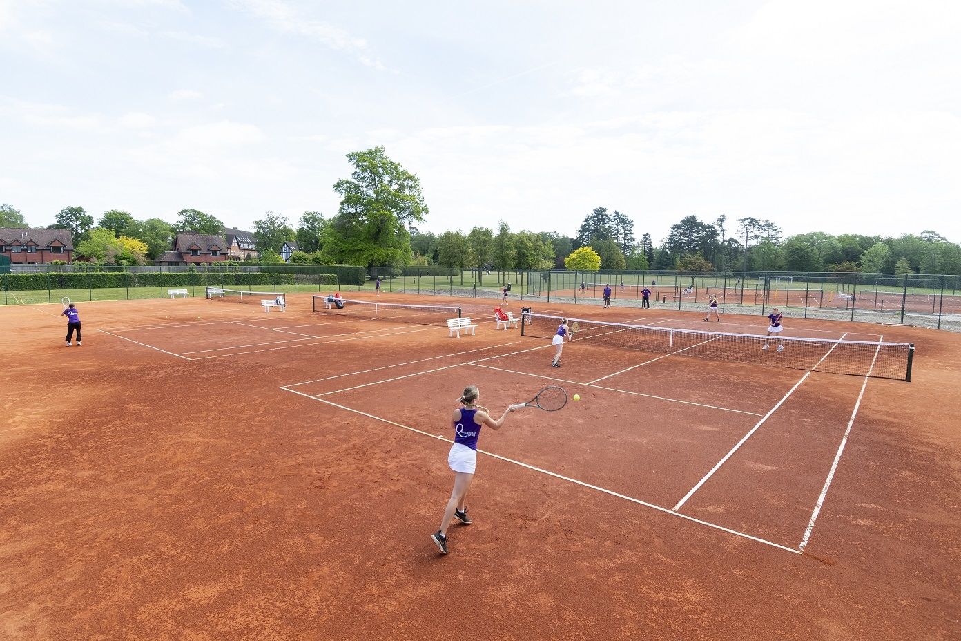 queenswood-Red Clay Courts