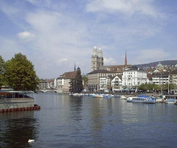 Вид на Цюрих